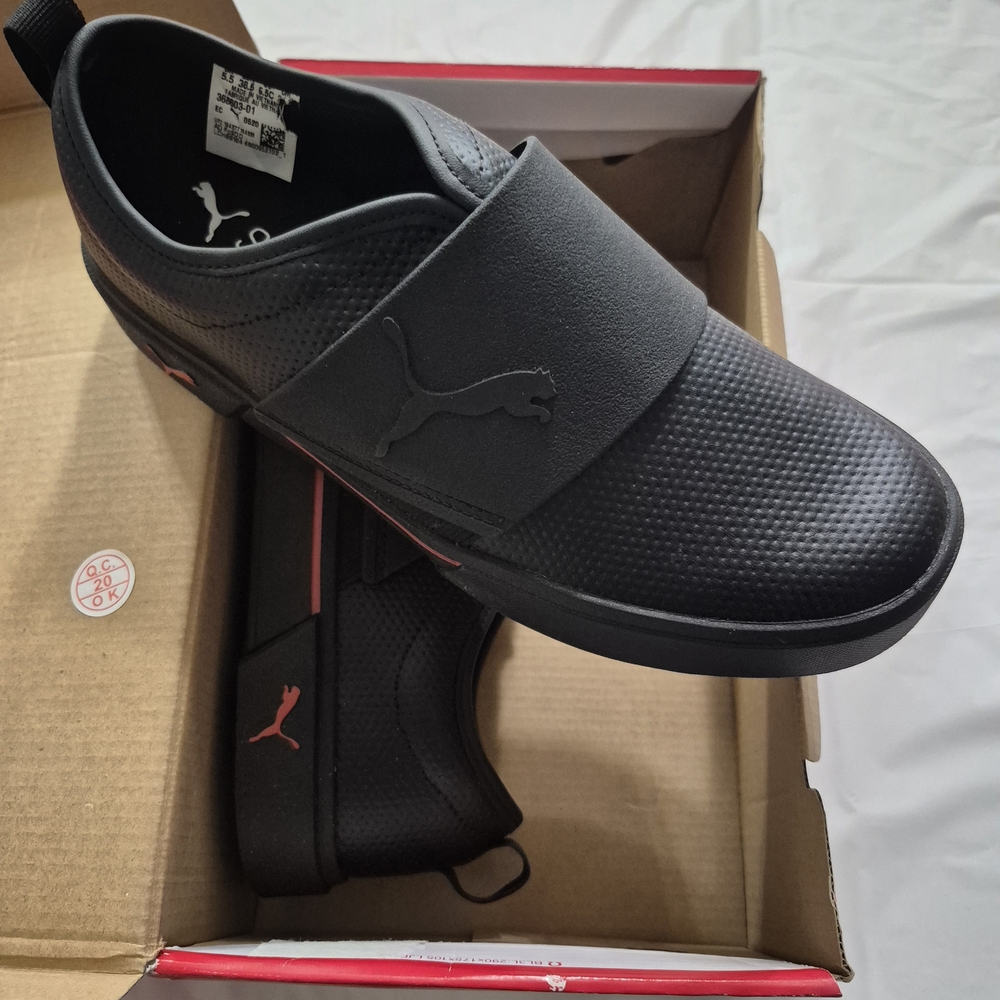 Puma Kids Black Sneakers